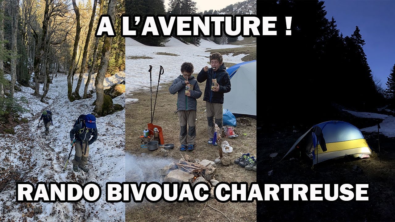 Bivouac en Chartreuse avec les enfants !