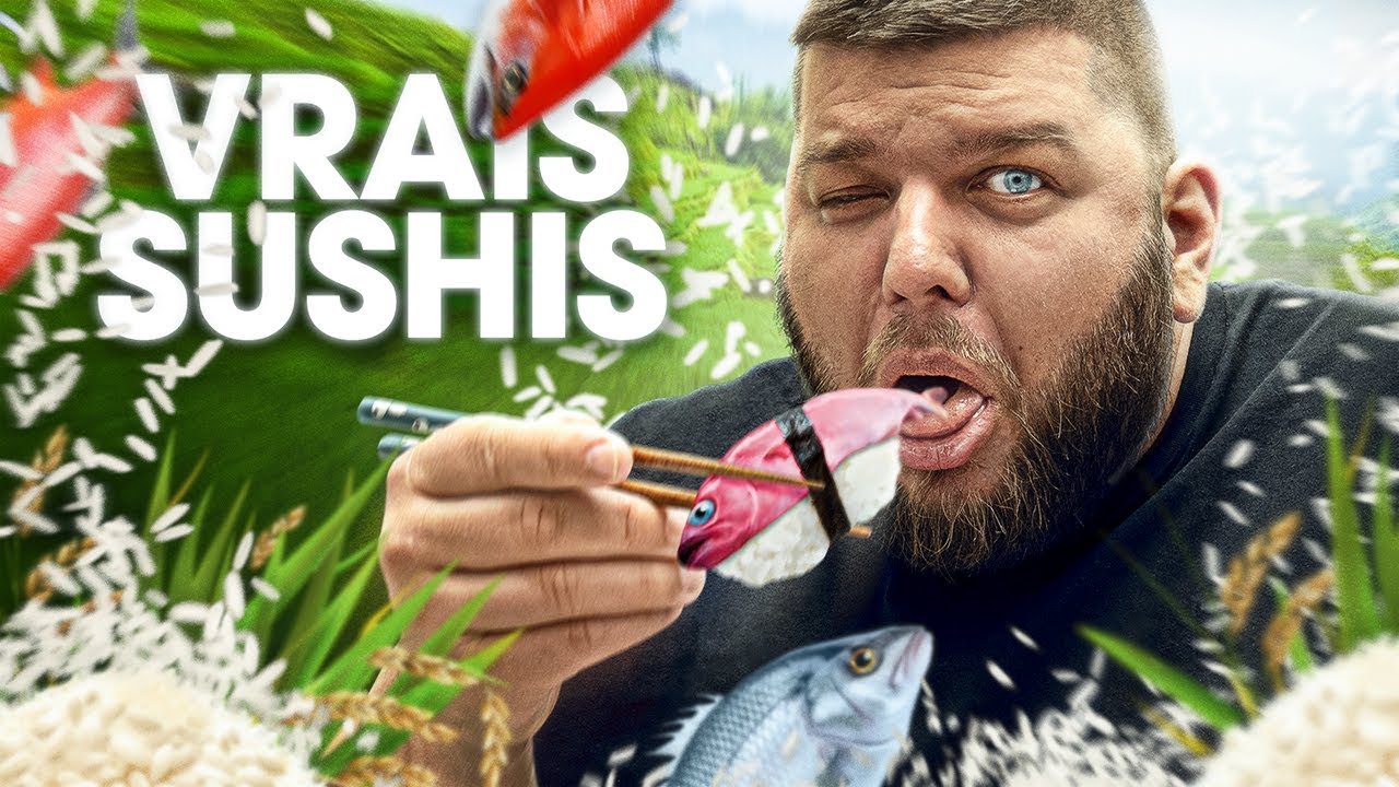 Vous n'auriez JAMAIS mangé des vrais sushis