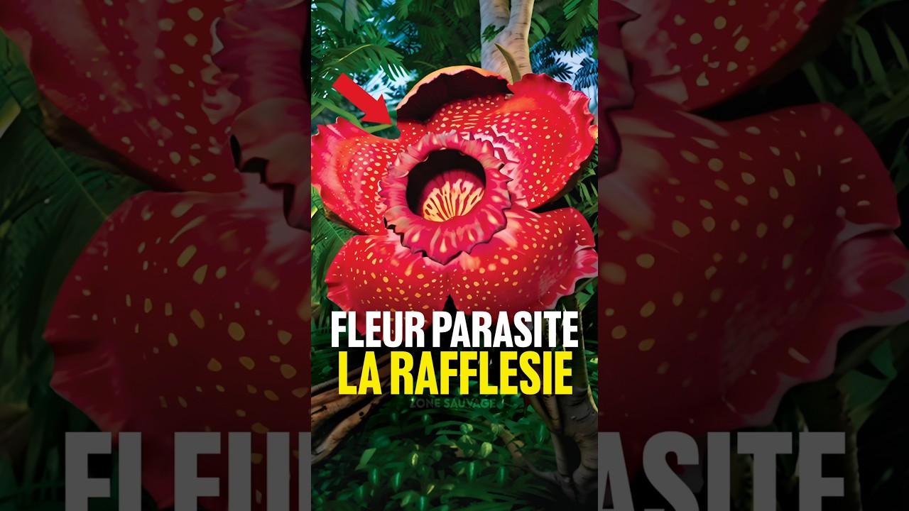 🌸 La Rafflesia Arnoldii, la plus grande fleur parasite du monde (C’est pas un Pokémon ?…)