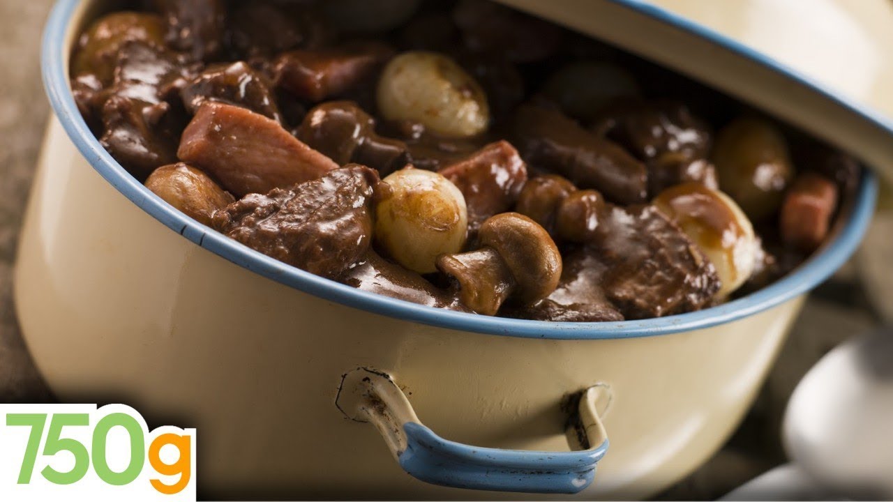 Recette du Boeuf Bourguignon - 750g