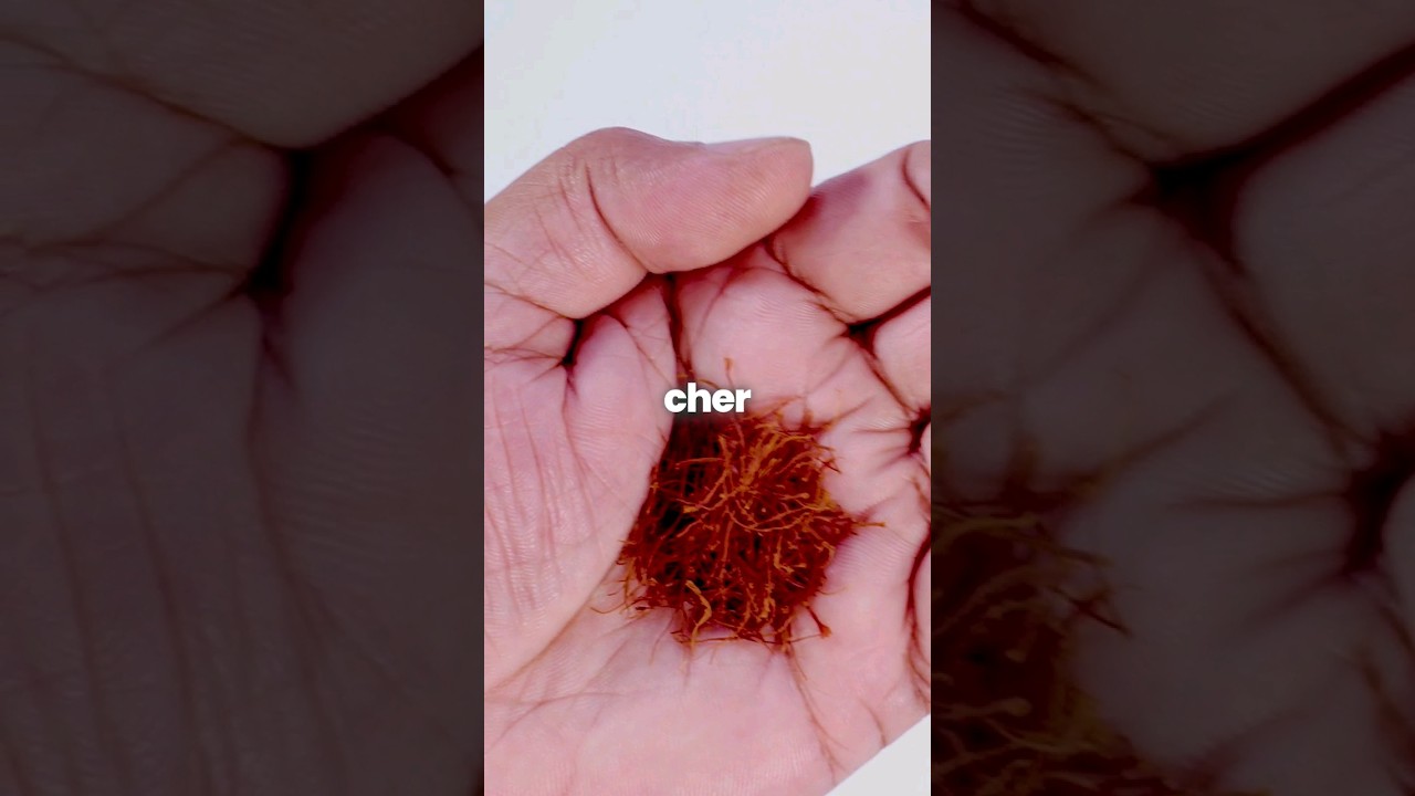 L’aliment le plus cher au monde 🤯 #aliment #safran #cher #shorts