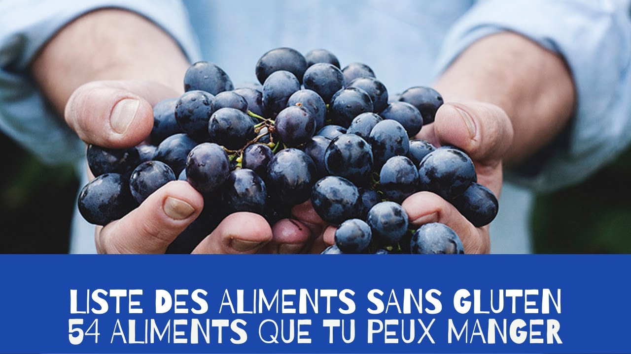 Liste des aliments sans gluten  54 aliments que tu peux manger