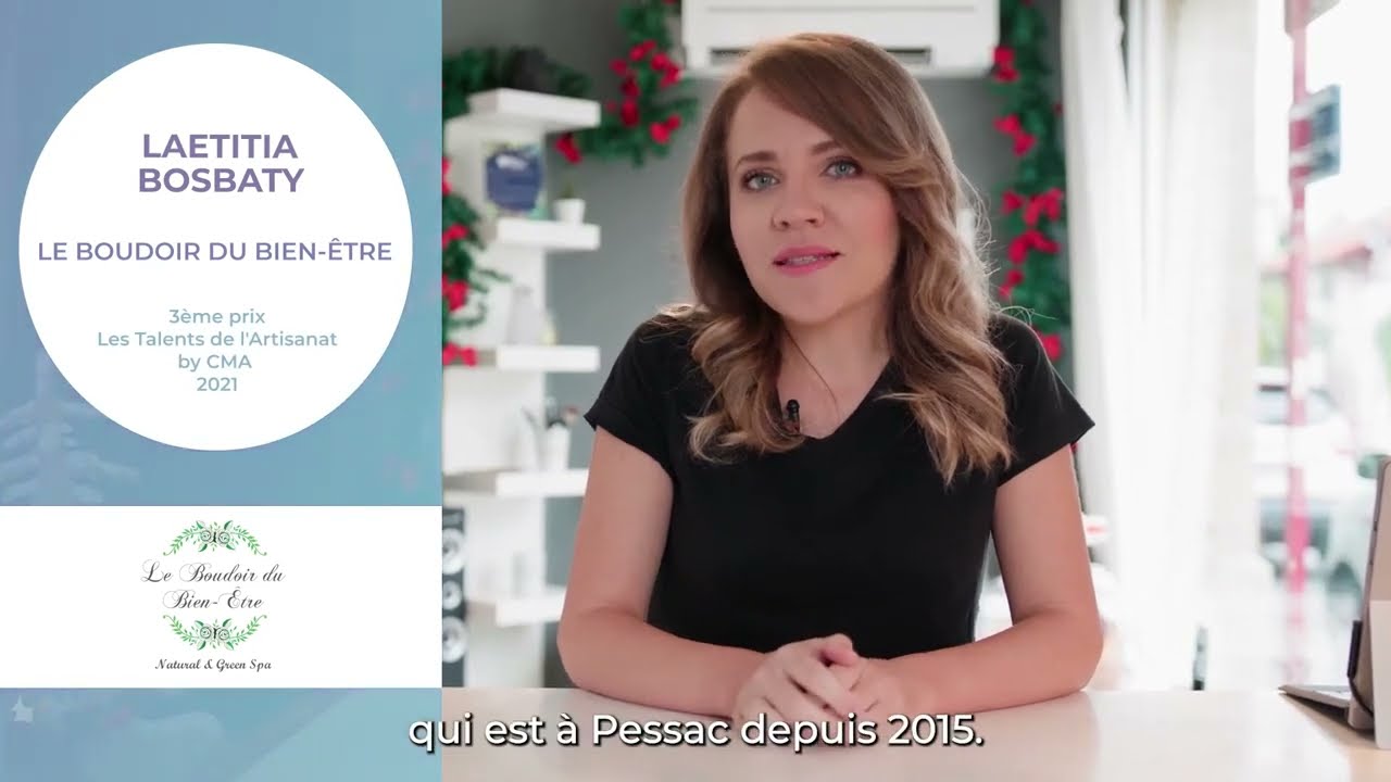 Le Boudoir du Bien être Lauréate  Les Talents de l'Artisanat - Gironde