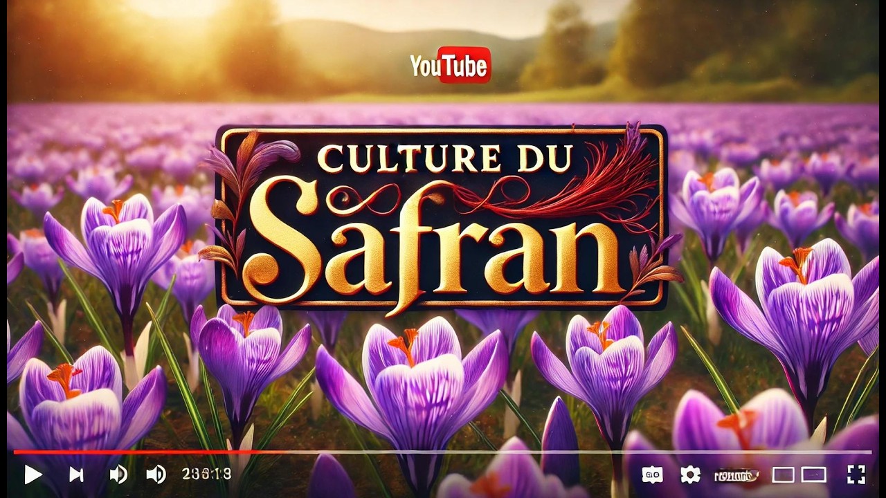 🌸 Culture du Safran : de la Plantation à la Récolte 🌱|Guide Complet|