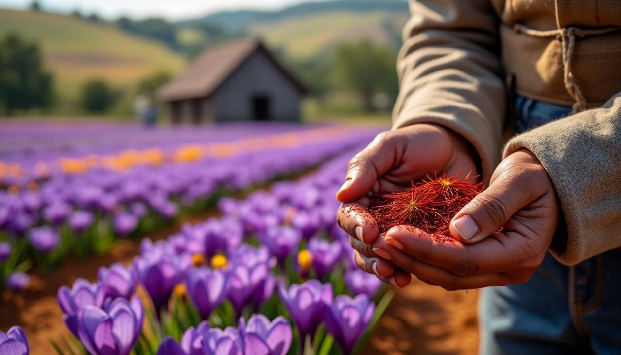 découvrez la récolte du safran à la ferme de badonville à travers une vidéo immersive qui vous plonge au cœur de cette précieuse épice, entre tradition et savoir-faire.
