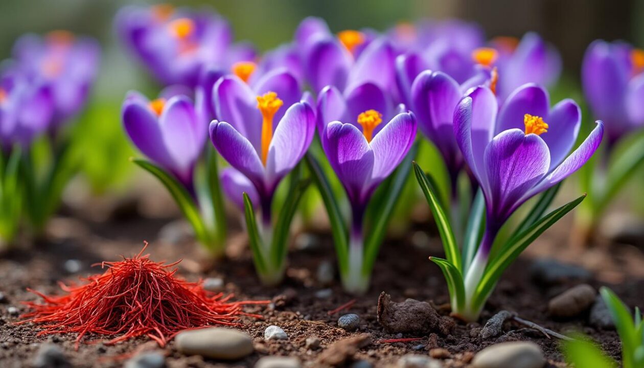 découvrez combien de crocus sont nécessaires pour récolter 1 kg de safran et apprenez tout sur la culture et la production de cette épice précieuse.