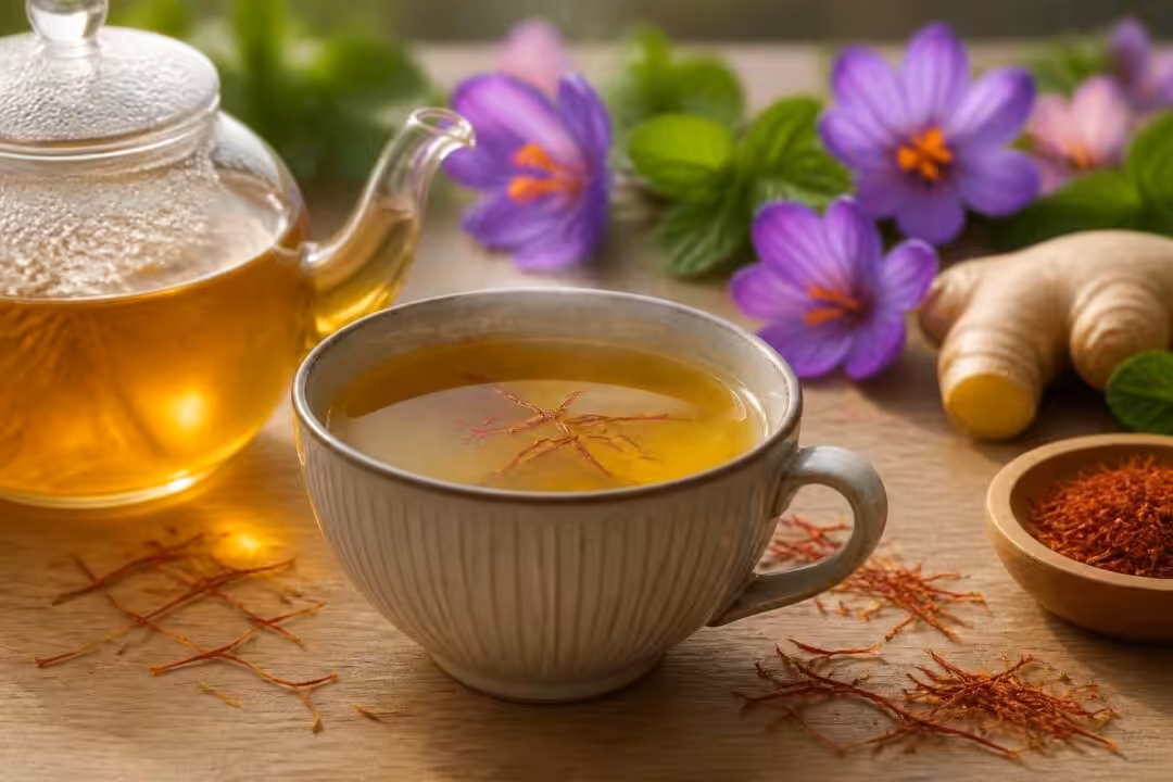 découvrez la recette parfumée du thé au safran et profitez de ses nombreux bienfaits pour la santé. un breuvage aromatique et revitalisant à savourer.