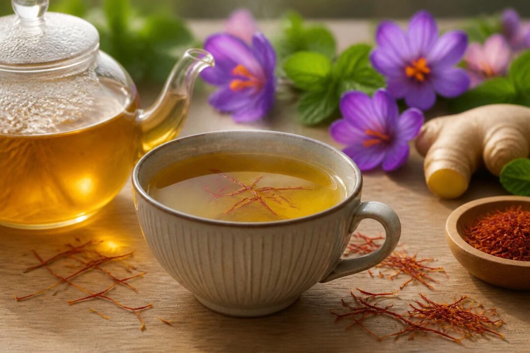découvrez la recette parfumée du thé au safran et profitez de ses nombreux bienfaits pour la santé. un breuvage aromatique et revitalisant à savourer.