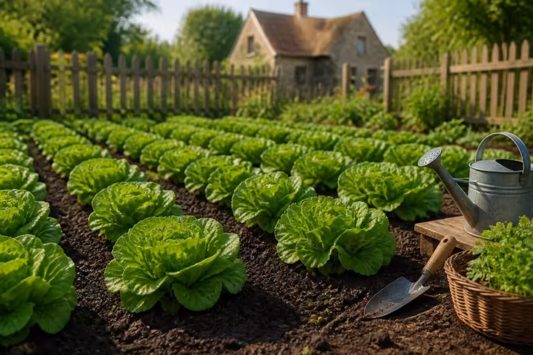 découvrez combien de pieds de salade planter pour nourrir une famille dans votre potager et optimiser votre récolte avec nos conseils pratiques.